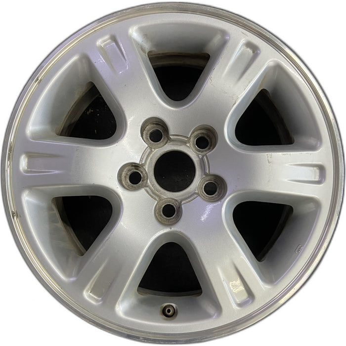 16" HIGHLANDER 01-02 , alloy Original OEM Wheel Rim - Front View