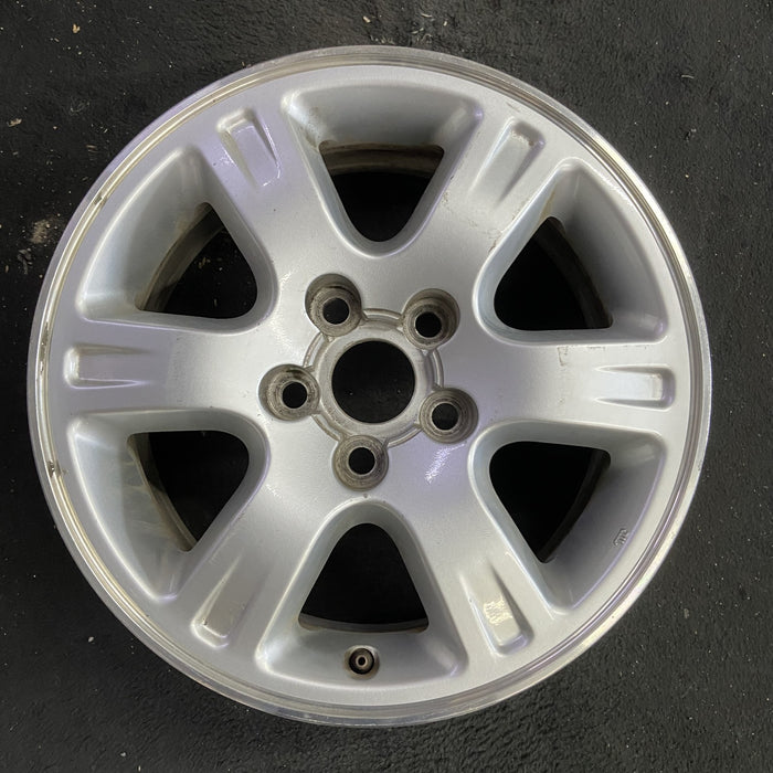 16" HIGHLANDER 01-02 , alloy Original OEM Wheel Rim - Angle View