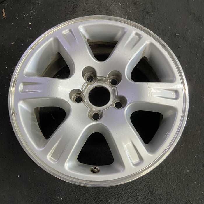 16" HIGHLANDER 01-02 , alloy Original OEM Wheel Rim - Side Profile