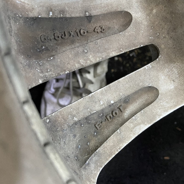 16" SONATA 11-13 16x6.5 alloy 10 spoke Original OEM Wheel Rim