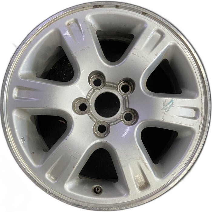 16" HIGHLANDER 01-02 , alloy Original OEM Wheel Rim - Front View