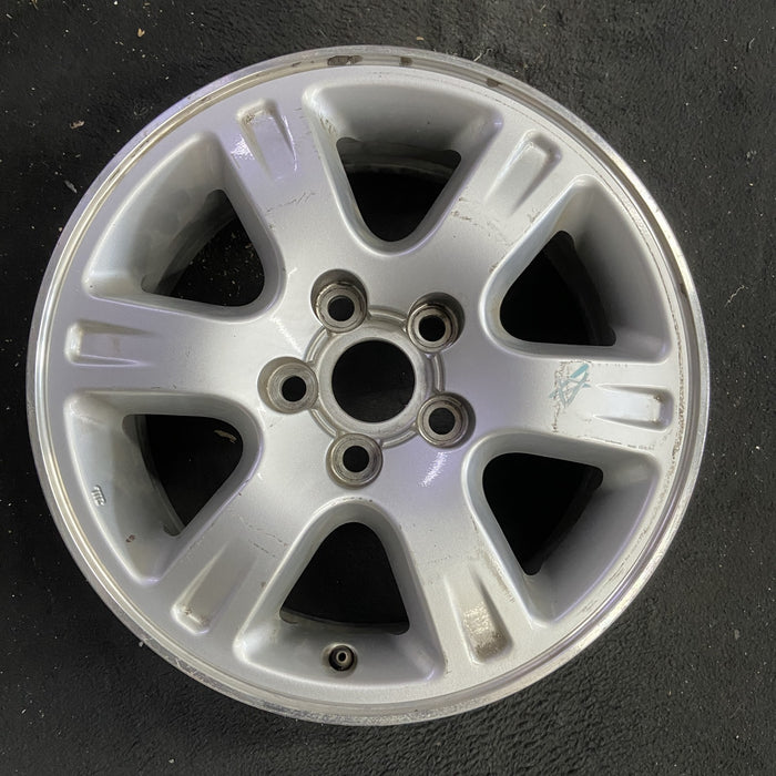 16" HIGHLANDER 01-02 , alloy Original OEM Wheel Rim - Angle View