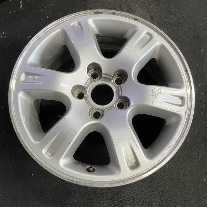 16" HIGHLANDER 01-02 , alloy Original OEM Wheel Rim - Side Profile