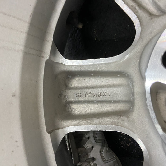 16" HIGHLANDER 01-02 , alloy Original OEM Wheel Rim - Back View