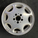 16" MERCEDES 300D 92-93 140 Type; , alloy, 8 hole Original OEM Wheel Rim - Angle View
