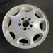 16" MERCEDES 300D 92-93 140 Type; , alloy, 8 hole Original OEM Wheel Rim - Side Profile