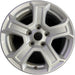 17" WRANGLER 18 VIN X , 17x7.5, , aluminum, straight spoke, w/recessed outer - Front View