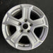 17" WRANGLER 18 VIN X , 17x7.5, , aluminum, straight spoke, w/recessed outer - Angle View