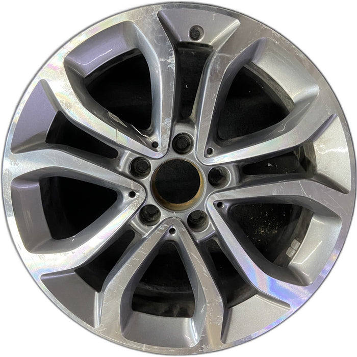 17" MERCEDES C-CLASS 15 205 Type; , C300, 17x7, 10 spoke Original OEM Wheel Rim - Front View