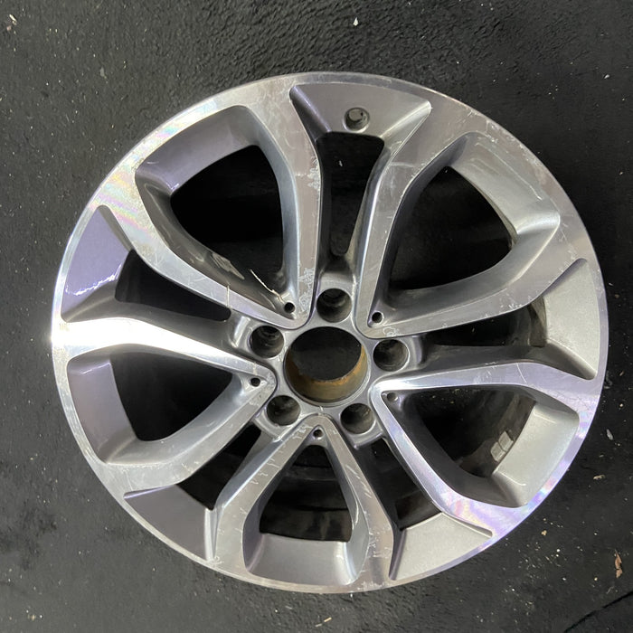 17" MERCEDES C-CLASS 15 205 Type; , C300, 17x7, 10 spoke Original OEM Wheel Rim - Side Profile