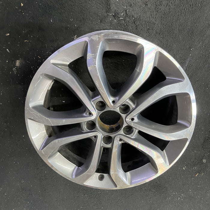 17" MERCEDES C-CLASS 15 205 Type; , C300, 17x7, 10 spoke Original OEM Wheel Rim - Close-Up Detail