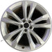 19" AUDI Q7 17 19x8.5, , V spoke Original OEM Wheel Rim - Front View