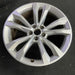 19" AUDI Q7 17 19x8.5, , V spoke Original OEM Wheel Rim - Side Profile