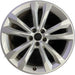 19" AUDI Q7 17 19x8.5, , V spoke Original OEM Wheel Rim - Front View