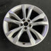 19" AUDI Q7 17 19x8.5, , V spoke Original OEM Wheel Rim - Side Profile