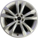 19" AUDI Q7 17 19x8.5, , V spoke Original OEM Wheel Rim - Front View