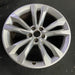 19" AUDI Q7 17 19x8.5, , V spoke Original OEM Wheel Rim - Side Profile