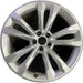 19" AUDI Q7 17 19x8.5, , V spoke Original OEM Wheel Rim - Front View