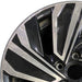 17" JETTA 19-20 17x7 turbine design gold Original OEM Wheel Rim - Angle View