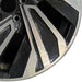 17" JETTA 19-20 17x7 turbine design gold Original OEM Wheel Rim - Close-Up Detail