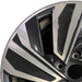 17" JETTA 19-20 17x7 turbine design gold Original OEM Wheel Rim - Angle View