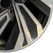 17" JETTA 19-20 17x7 turbine design gold Original OEM Wheel Rim - Close-Up Detail