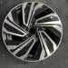 17" JETTA 19-20 17x7 turbine design gold Original OEM Wheel Rim - Front View