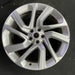 21" RANGE ROVER SPORT 18-22 21x9.5 , 5 spoke , silver Original OEM Wheel Rim - Angle View