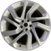 21" RANGE ROVER SPORT 18-22 21x9.5 , 5 spoke , silver Original OEM Wheel Rim - Front View