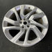 21" RANGE ROVER SPORT 18-22 21x9.5 , 5 spoke , silver Original OEM Wheel Rim - Close-Up Detail