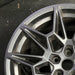19" MUSTANG 24 19x9 10 spoke gray Original OEM Wheel Rim - Side Profile