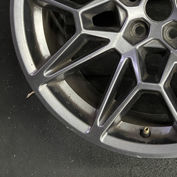 19" MUSTANG 24 19x9 10 spoke gray Original OEM Wheel Rim - Additional View