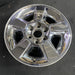 18" AVALANCHE 1500 09-10 18x8", , exposed lug nuts Original OEM Wheel Rim - Side Profile