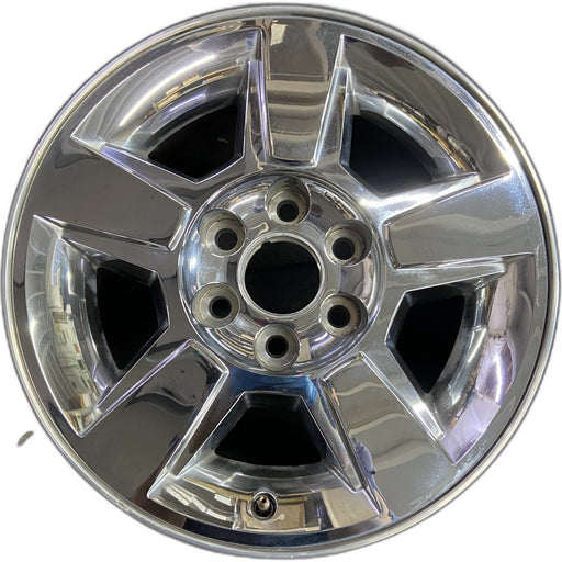 18" AVALANCHE 1500 09-10 18x8", , exposed lug nuts Original OEM Wheel Rim - Front View