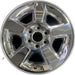18" AVALANCHE 1500 09-10 18x8", , exposed lug nuts Original OEM Wheel Rim - Front View