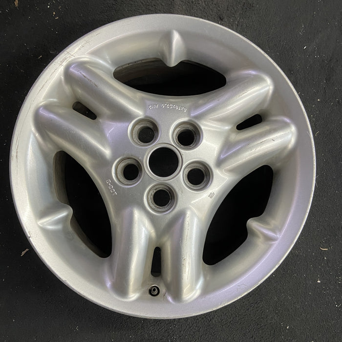 18" LAND ROVER 00-01 , alloy , 18x8, 6 spoke Original OEM Wheel Rim - Angle View