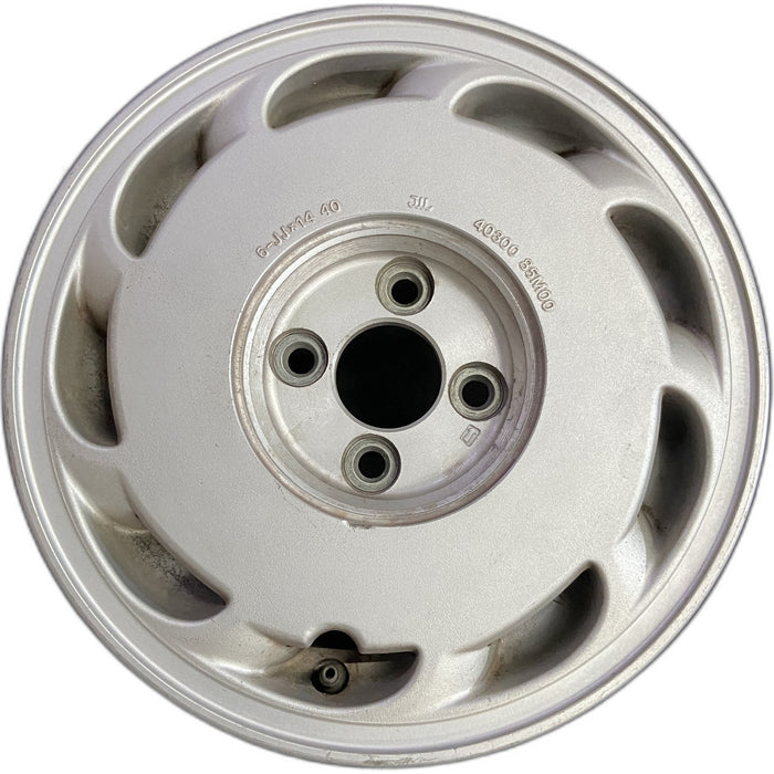 14" PULSAR 87-90 14x6 , L. Original OEM Wheel Rim - Front View