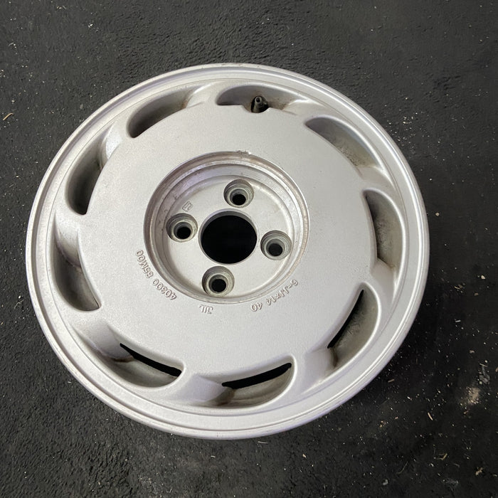 14" PULSAR 87-90 14x6 , L. Original OEM Wheel Rim - Close-Up Detail
