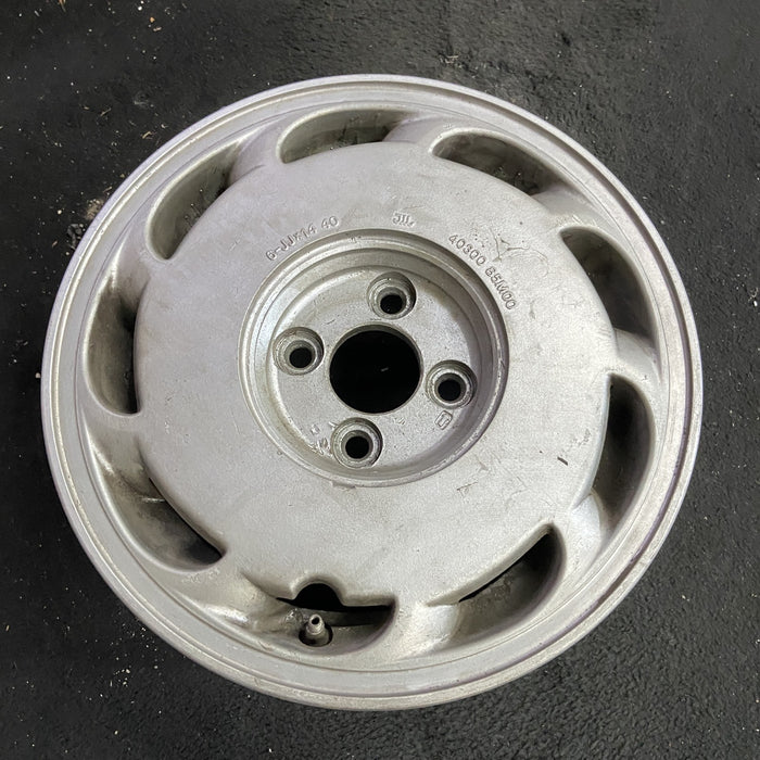 14" PULSAR 87-90 14x6 , L. Original OEM Wheel Rim - Side Profile