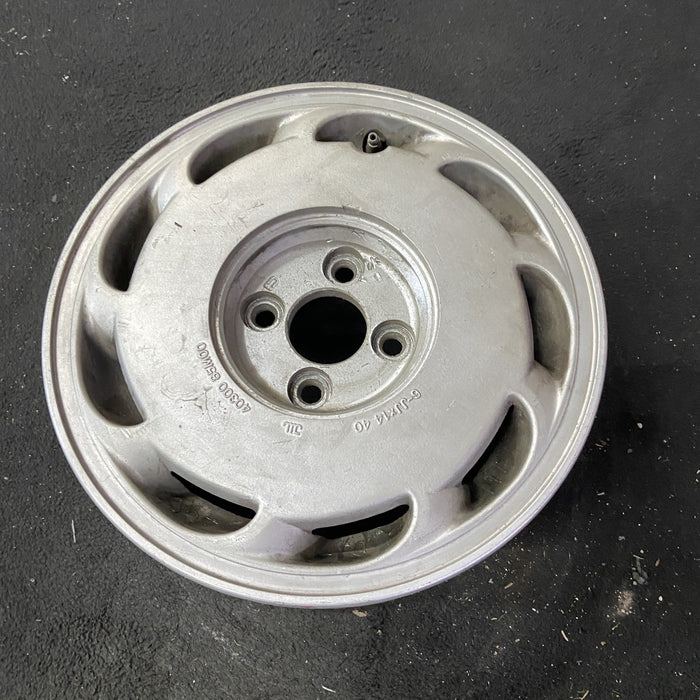 14" PULSAR 87-90 14x6 , L. Original OEM Wheel Rim - Close-Up Detail