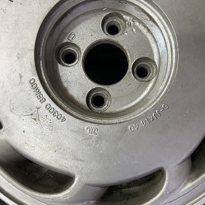14" PULSAR 87-90 14x6 , L. Original OEM Wheel Rim - Back View