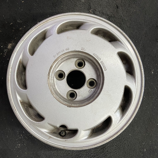 14" PULSAR 87-90 14x6 , L. Original OEM Wheel Rim - Angle View
