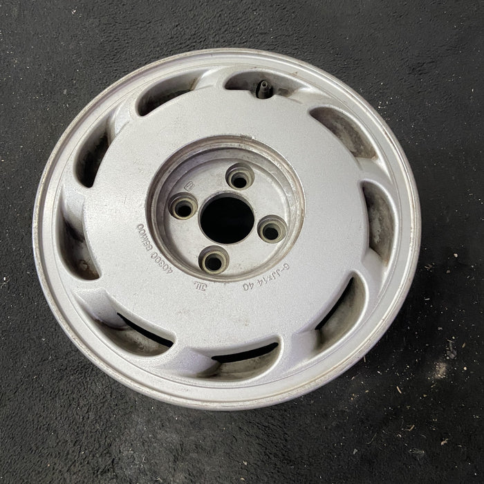 14" PULSAR 87-90 14x6 , L. Original OEM Wheel Rim - Close-Up Detail