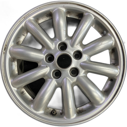 16" S TYPE 00-02 , 16x7.5, 10 spoke Original OEM Wheel Rim - Front View