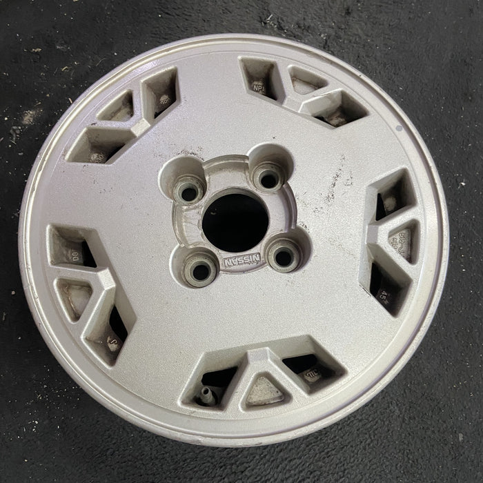 14" STANZA VAN 86-88 14x5.5 Original OEM Wheel Rim - Side Profile
