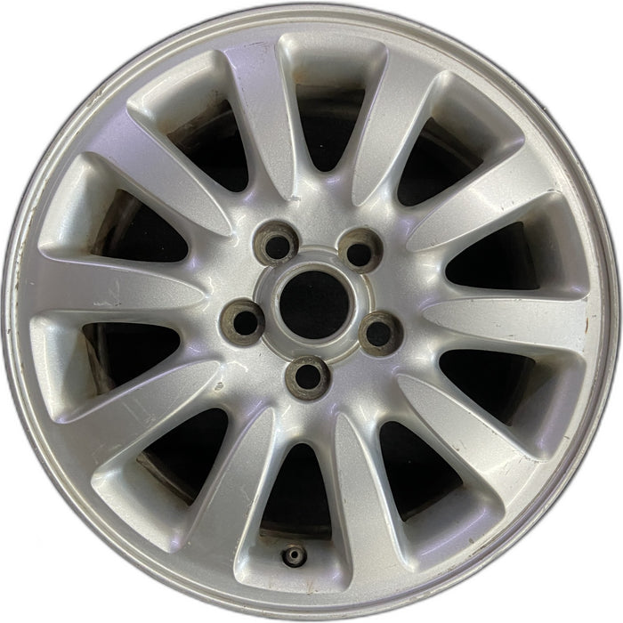 16" X TYPE 02-03 , 16x6.5, alloy, 10 spoke Original OEM Wheel Rim