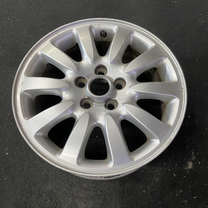 16" X TYPE 02-03 , 16x6.5, alloy, 10 spoke Original OEM Wheel Rim