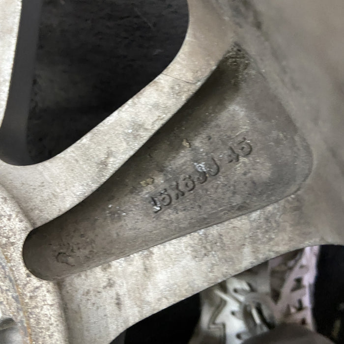15" PRIUS 04-06 15x6 Original OEM Wheel Rim - Back View