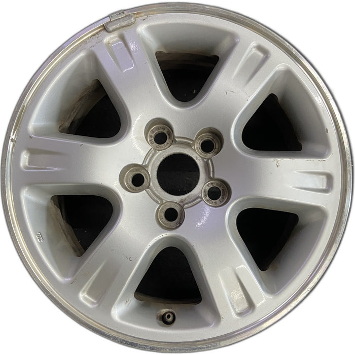 16" HIGHLANDER 01-02 , alloy Original OEM Wheel Rim - Front View