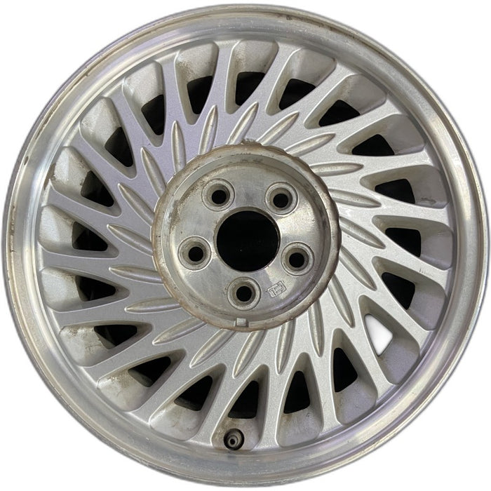 16" LINCOLN MARK SERIES 93-94 16x7 aluminum directial spokes chrome L. Original OEM Wheel Rim